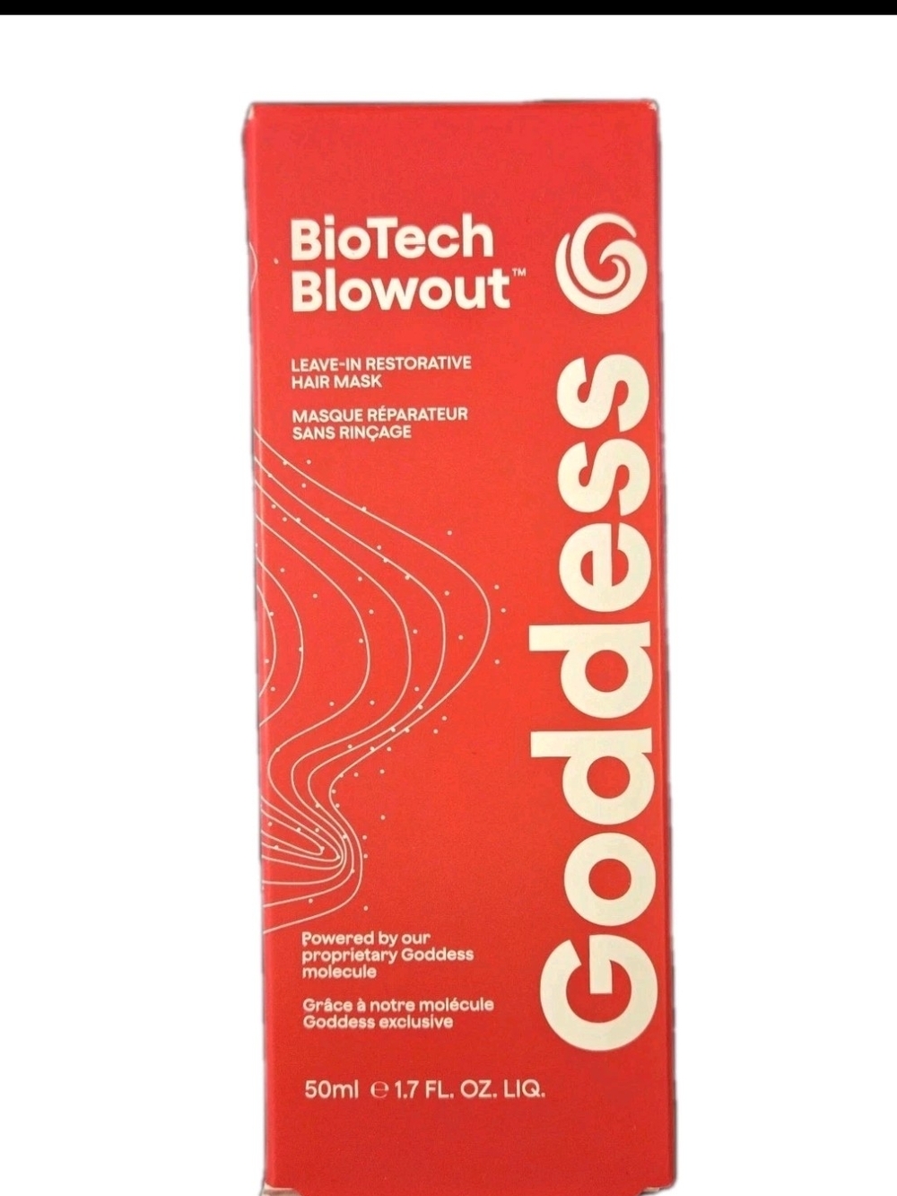Goddess Maintenance BioTech Blowout Leave-In Hair Mask 1.7 oz NIB